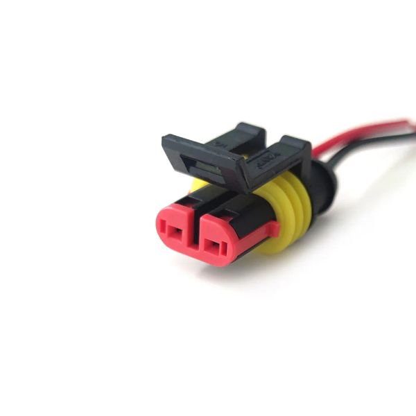12V Wire Connector 2pin 10pcs Cable Wire Connector Plug Super Seal Waterproof Electrical Wire Connector Plug for Home Car