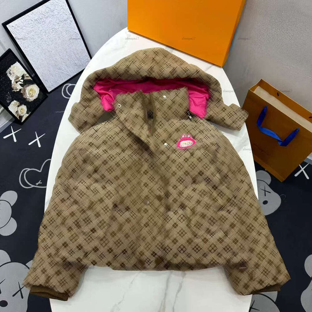 Top baby jacket Winter cotton child Outwear kids designer clothes girls boys coat Cartoon pattern baseball uniform A965X27N226