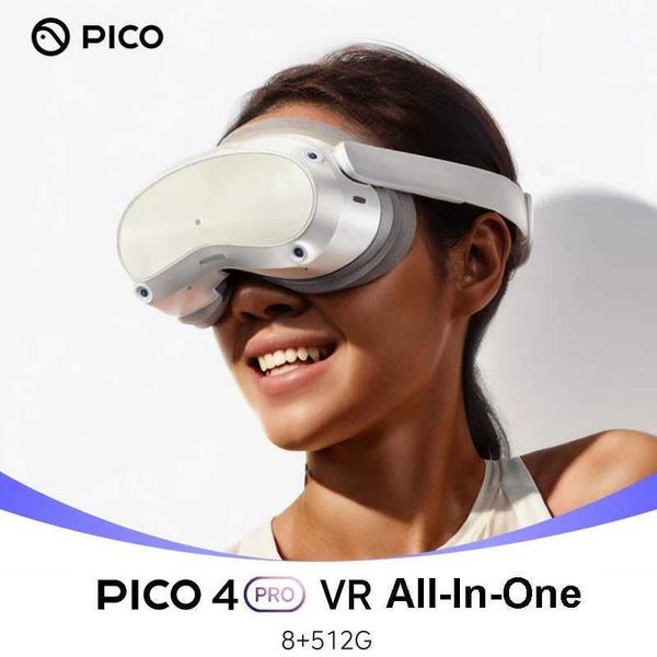 VR-AR Devices Pico 4 PRO VR Glasses All-in-One Virtual Reality 3D 2.56 inch Fast LCD Screen 105 FOV VR Headset Steam VR Metaverse Games z250