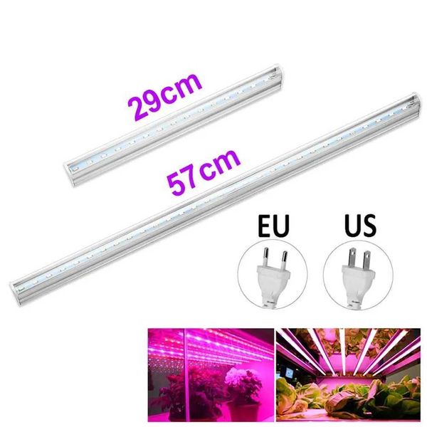 Complete Kit Grow Light LED Full Spectrum Bar T5 Tube Lamp plantas Cultivation lights for plants jardin greenhouse hydroponics Y240816