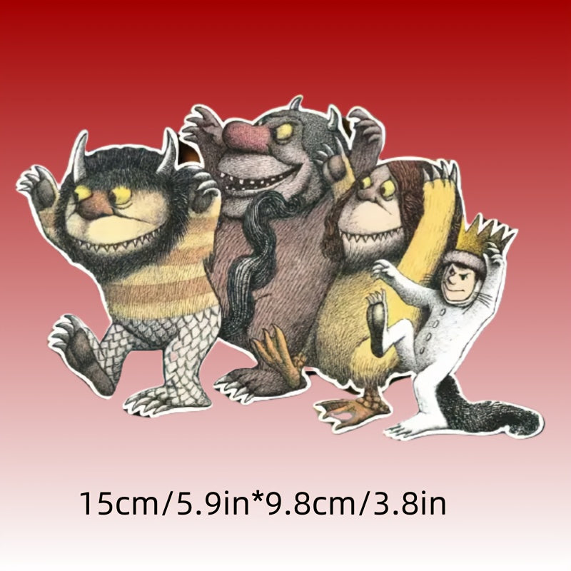 TEMU 4 Wild Wild - Suitable For Cars - Trucks - Laptops - Suitcases - Bumper Boxes - Window Table Glass Prints