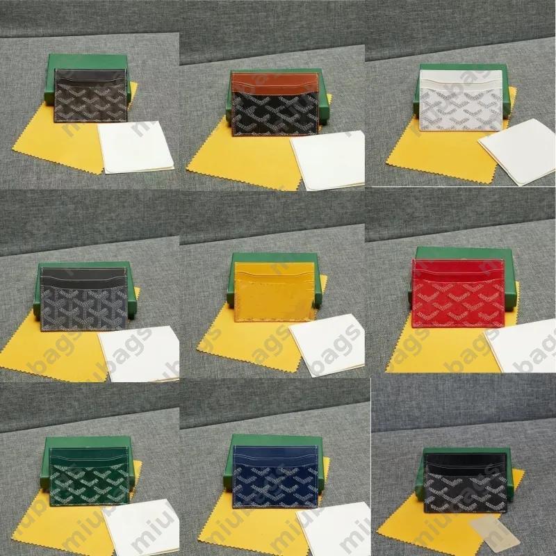 10A Card Holder Designer Wallet Luxury Purse Mini Mens Wallet Designers Women Wallets Key Pocket Interior With Box Quality Genuine Leather Balck DSG