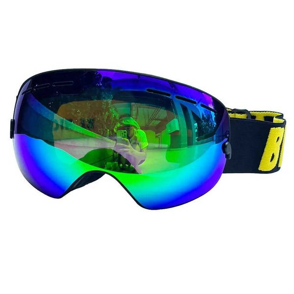 UV400 Double Layers Anti-fog Ski Goggles Lens Ski Mask Glasses Skiing Snow Snowboard Eyewear Mirror Polarize Goggles for MenXJ240824
