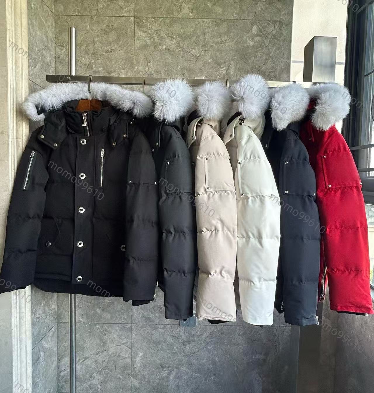 Designer Winter Jacket Men Doudoune Moose Coat Zipper Parkas Knucklecoat Moose Knuckiess Hoodie Moose Knukies Men Winterjacke Outerwear Puffer Coat