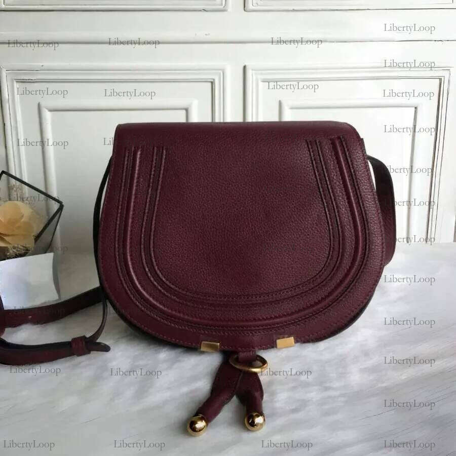 chlos bag chlo bag designer bag Genuine Leather Crossbody Classic Vintage Saddle 2025 Female Natural Grain Cowhide Shoulder Bag High Quality chlolie