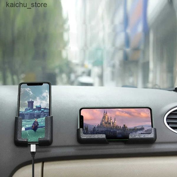 Cell Mounts Holders New Adhesive Support Creative Wall Multipurpose Stand Car Phone Mount J241217
