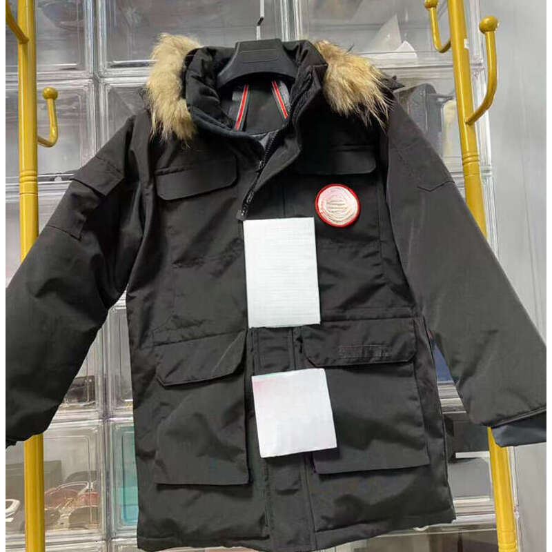 Kids Designer Down Jackets Canadians Jackets Luxury Baby Coat Monterex Tracksuit Puffer Parkas Warm Fashion Casual Girl Boy Child Jacket Hoodies Sac