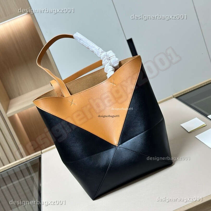 Loeweebags Designer Bag Loewehandbagbag Puzzle Bag Foldable Bag Geometric Handheld Hammock Bag Luxury Large Capacity Tote Bag Women Loewesandal Luis