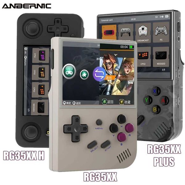 ANBERNIC RG35XX-RG35XX PLUS-RG35XX H Handheld Game Player 3.5 IPS 640*480 Sn Portable Video Game Player Christmas Gifts Z241216