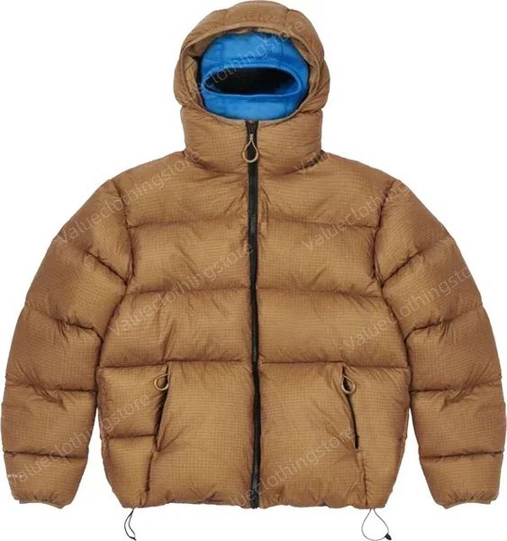 Men&#039;s Down Jacket Perrex Matte Balaclava Puffa Winter Jacket with face mask windbreaker coat Printed Warm HOODED PUFFER JACKET Casual O