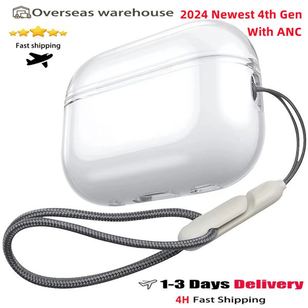 For Airpods 4 Airpodspro 2 generation Headphones 3rd Airpods pro 2 Earphones Cases airpod pro 3 gen Earbuds Bluetooth Headset Wireless Charg