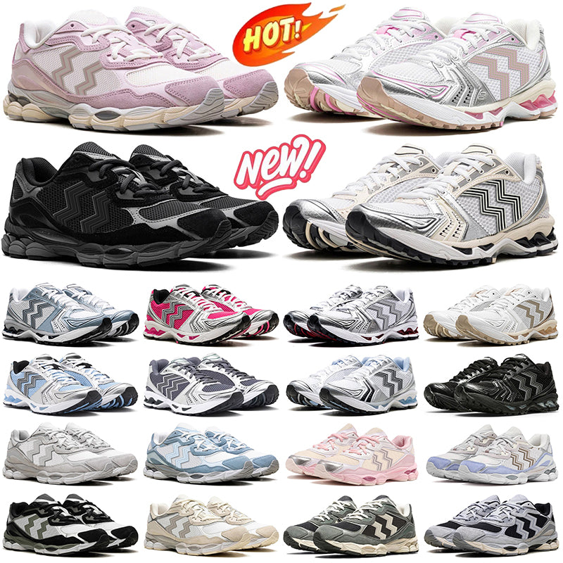 Designer shoes:mens running shoes,outdoor breathable trainers,stylish sports sneakers-1130,nyc,gels,k14,Pink Glo,White Midnight,black,blue
