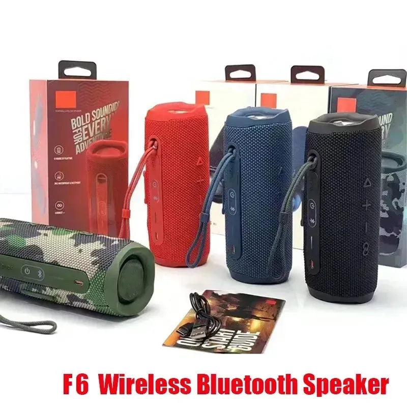 Flip6 and new Flip7 Portable Speakers Wireless Mini Speaker Waterproof Portable Speakers with Powerful Sound and Deep Bass Loudspeaker