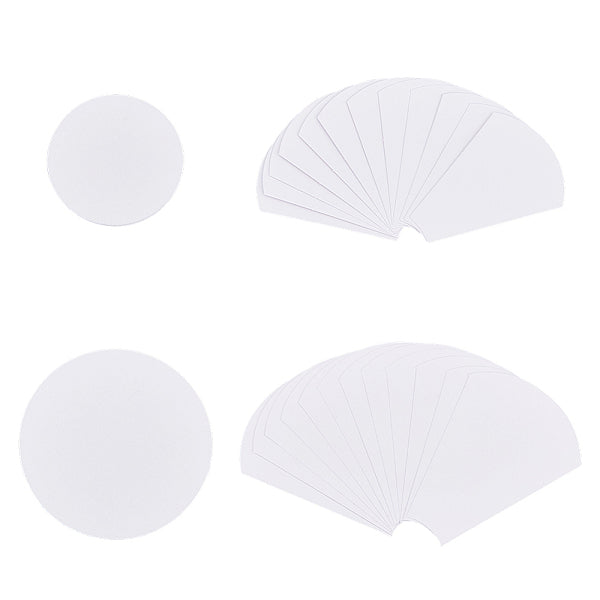 2 bolsa de plantillas de acolchado de papel con 2 estilos