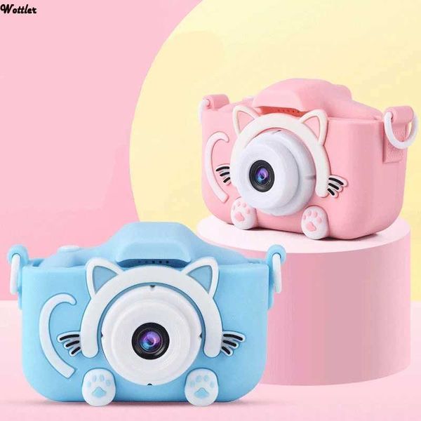 Mini Camera Kids Digital Camera Cartoon Toy HD Camera for Kids Educational Childrens Camera Toys for Boy Girl Best PresentM240803