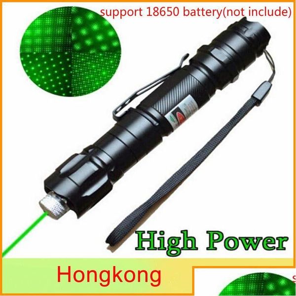 Laser Pointers Brand New 1Mw 532Nm 8000M High Power Green Pointer Light Pen Lazer Beam Military Lasers Drop Delivery Electronics Gadge Ot0Ep