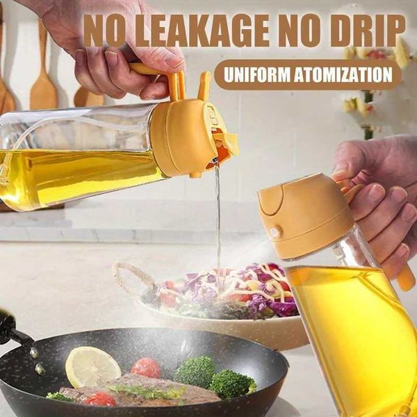 Oil spray for cooking olive spray oil polisher salad barbecue empty vinegar bottle Y241202