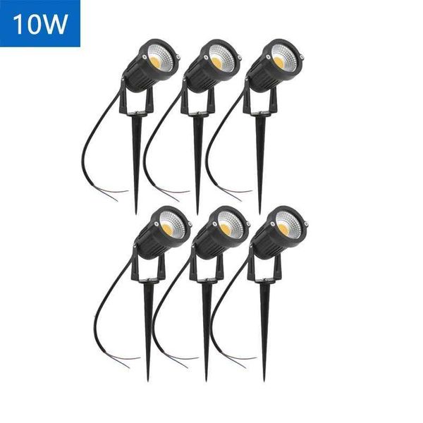 220V 12V24V 5W 10W 15W Outdoor Waterproof IP65 Landscape Peak Light Bulb LED Garden Light Garden Road Spotlight LED Lawn Light X241104