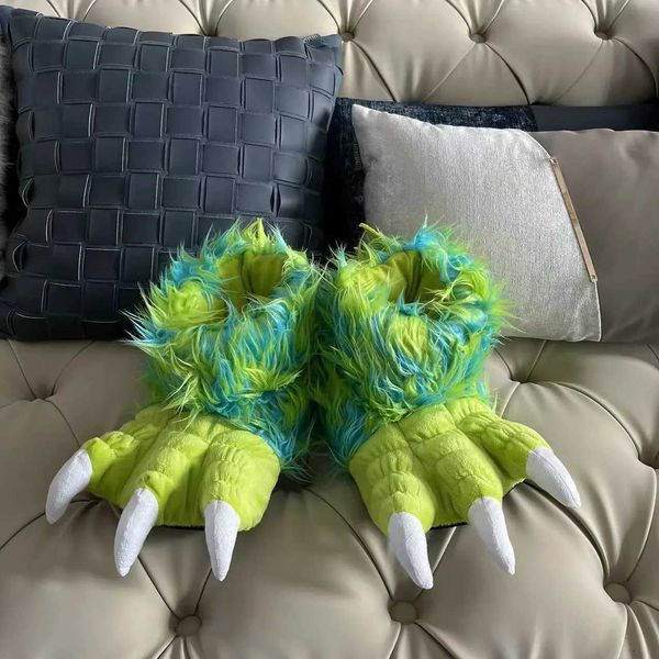 Winter Warm Text Mens and Childrens P Slide and Advertisement Childrens Fun Clothing Comfortable Fur Slide Sports Shoes Y241209