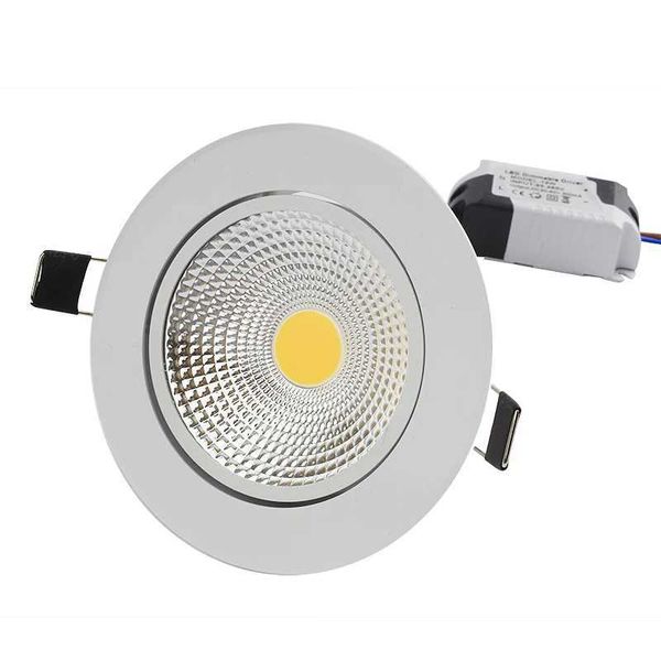 Super Bright Dimmable Led Downlight COB Lamp 3w 5w 7w 12w Recessed Spot Lights Bulbs Indoor Home Y240822