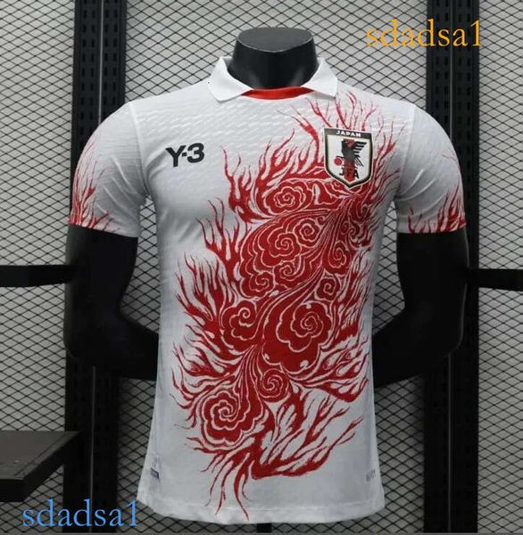 24 Japan Mens Soccer Jersey Y3 Special OSAKO YOSHIDA NAGATOMO SHIBASAKI HARAHI MINAMINO KUBO Concept Version Joint Edition Football Shirts 2