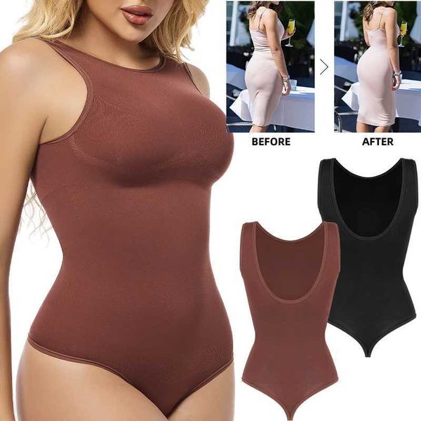 Seamless Bodysuits Shapewear For Women MISS MOLY Backless Tummy Control Thong Tanks Tops Waist Butt Lifter BodyshapeXJ241029