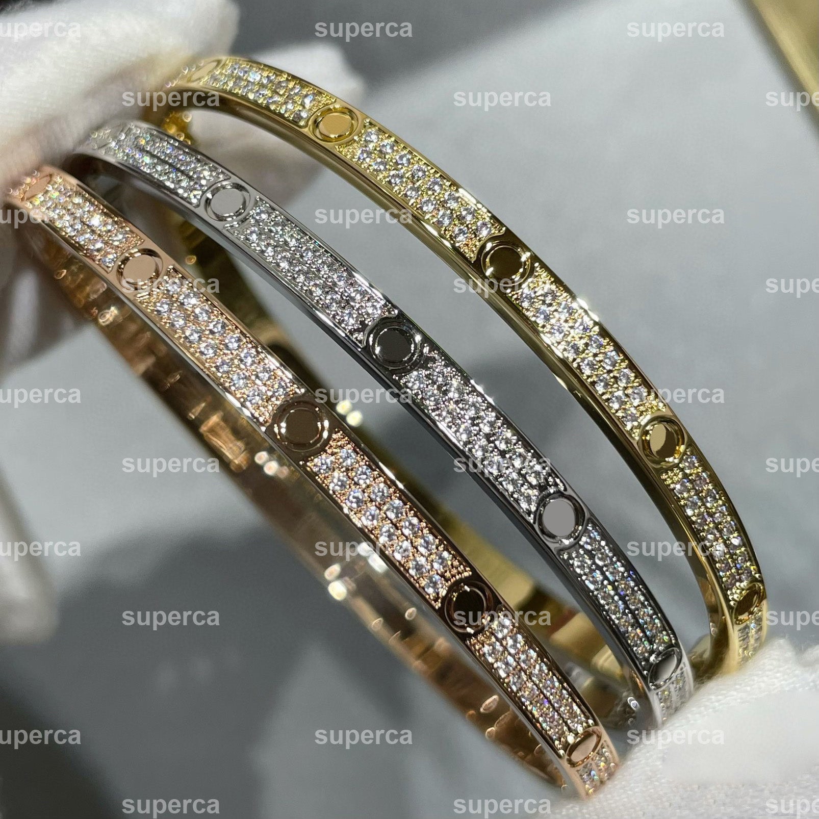 Top Qaulity Fashion bracelet mi gold babysbreath colourfast bracelet ladies 4MM wide men&#039;s bracelet fine gold jewellery ladies party rw42er2