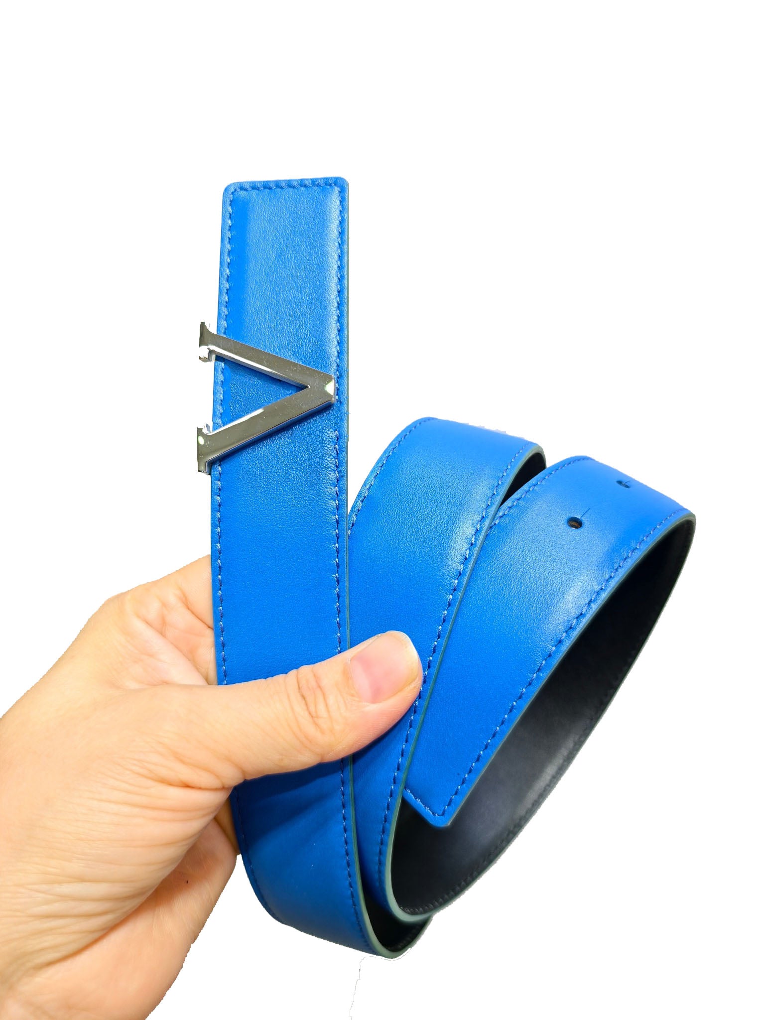 Fashion classic men&#039;s and women&#039;s leather belt; suitable for all seasons; casual and formal with box size 3.2cm