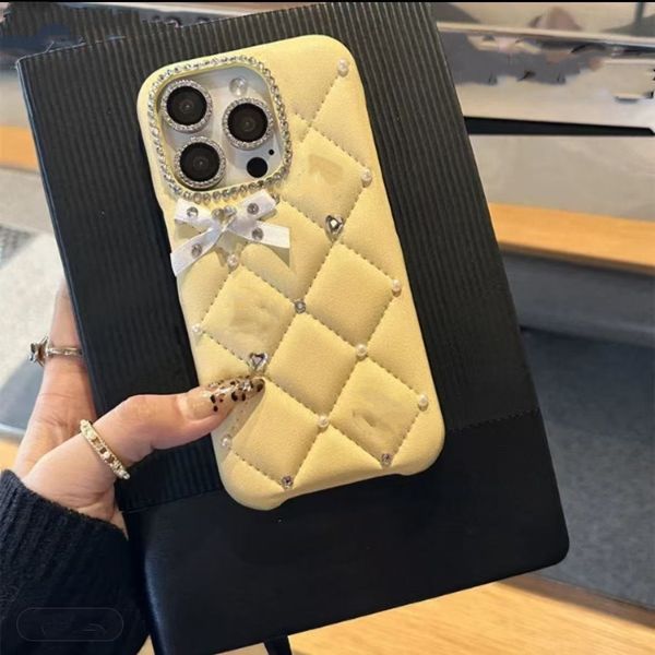 Phone Case Luxury Glitter For iPhone 16 Pro Max 15 Pro Max 14 13 12 11 Plus Phonecase Designer Bling Sparkling Diamond Jewelled Case