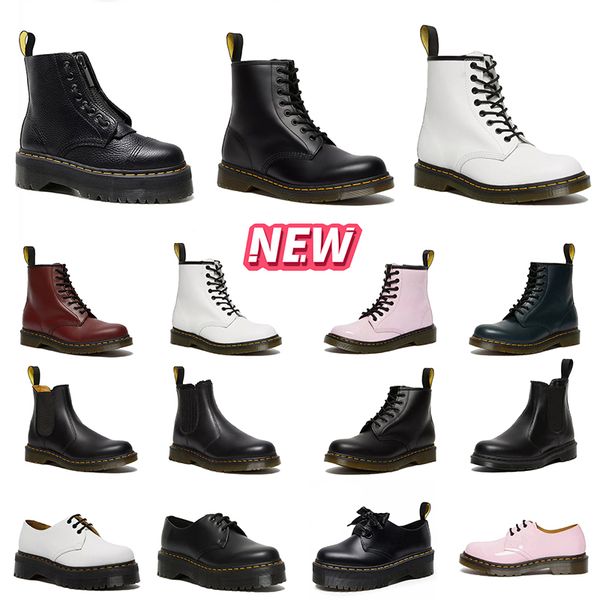 Platform Shoes Womens Designer Boots Women Man Thigh High Martin Classic 8-Eye Work Boot Smooth Leather Nappa Ankle Short Booties Loafers Ma