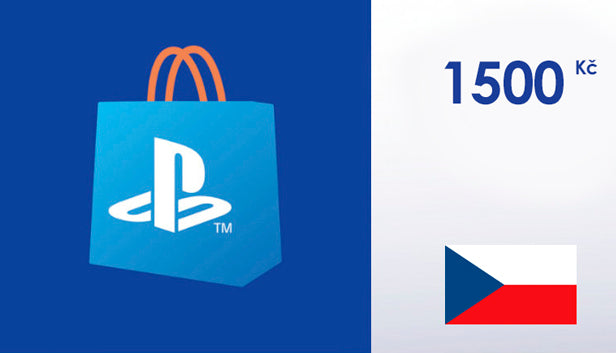 PlayStation Network Card 1500 K&#269; - PSN Czech Republic