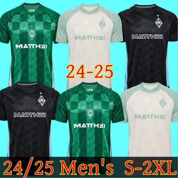Size S XL Men S T Shirts Soccer Jerseys Werder Bremen SPECIAL SOCCER JERSEY Marvin Bittencourt BLACK GREEN FRIEDL PIEPER FOOTBALL SHIRTS TOP