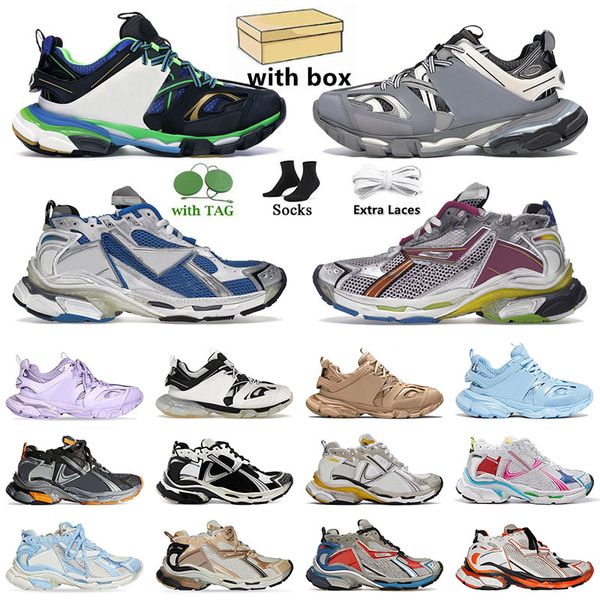 2025 Top 3.0 Led Designer Shoes 7.0 7.5 Men Women Beige Black White Pink Green Colorful Big Size Luxury Sneakers Sports Flat Casual Platform