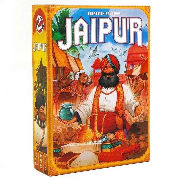 Jaipur board game - strategic trading game suitab for children aged 10 and above 2 players 30 minutes of gameplayXJ241213