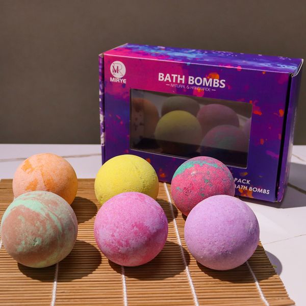 Factory direct supply bath salt ball box bath fragrance essential oil