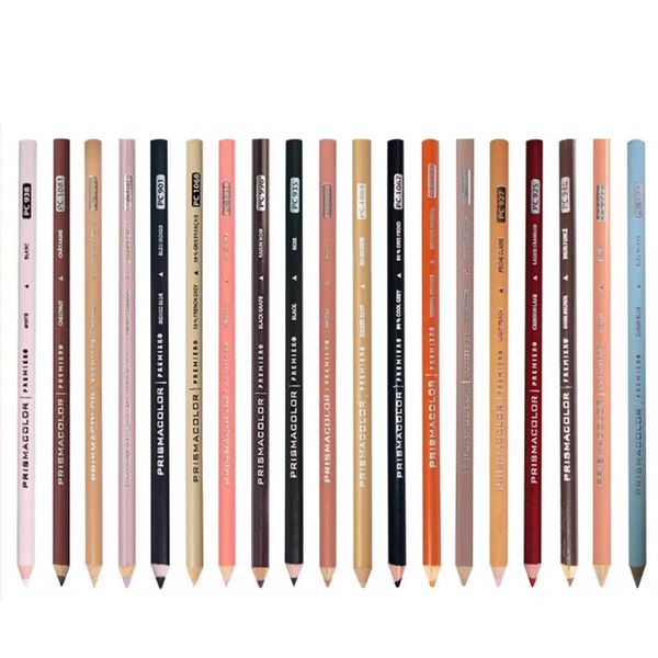 Crayon 12pcs Prismacolor Drawing Pencils Set Colored Coloring Pencil Colores Profissional Art Sets for Artist 231219
