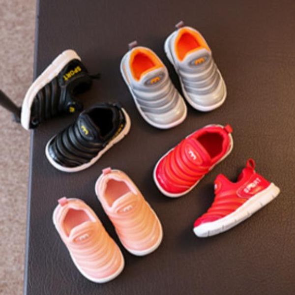 25ss New kids Shoes boy girl Baby Caterpillar 1-6 Years Old 3 Outdoor Net Shoes Athletic Trendy