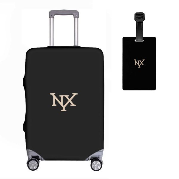 NXY Solid Color Travel Suitcase Protective Luggage Cover And Tag Set For Suitcases Travel Accessories Luggage Supplie