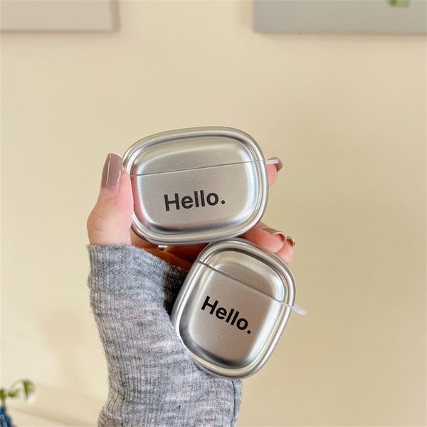 ddmygifts Simple letter suitable for Pro2 Bluetooth wireless headphone case, 1st-2nd-3rd generation soap, cute and soft A