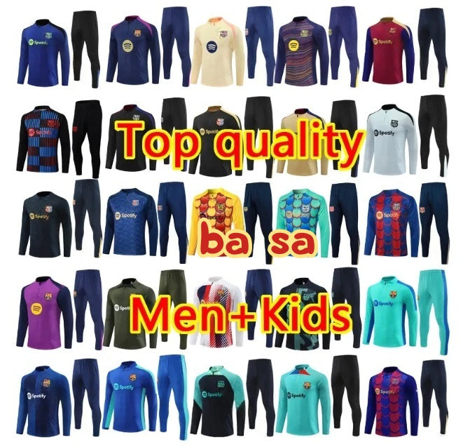 25 26 chandal baRCElone Tracksuit LAMINE YAMAL LEWANDOWSKI soccer TRAINING barcelonaES 24 2025 26 GAVI PEDRI RASHFORD men kid kit barcalona football