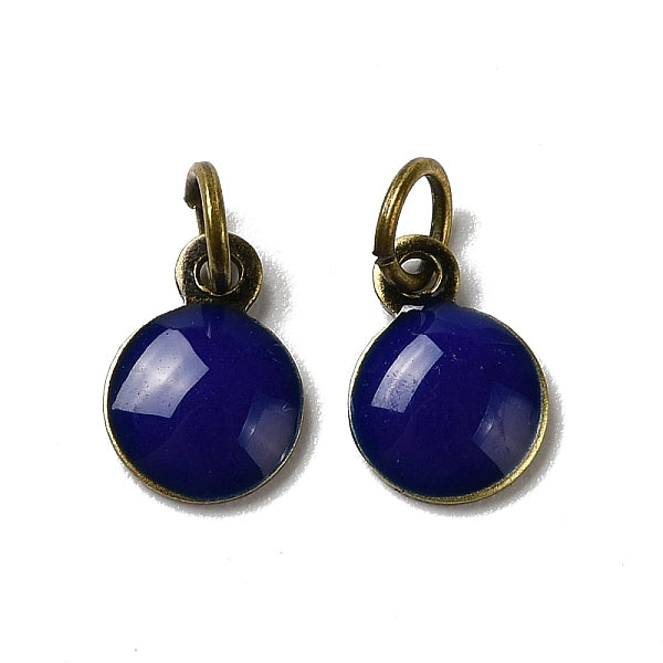 Messing Emaille Charms