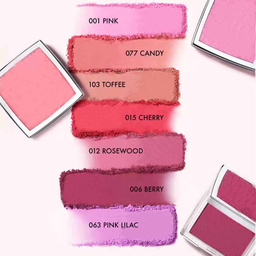 2025 New Version Brand Designer Singel Color Blush Palette Backstage Relief Cheek Face Makeup Blush 4.6g Pink Berry Rosewood Cherry Candy Toffee Pin