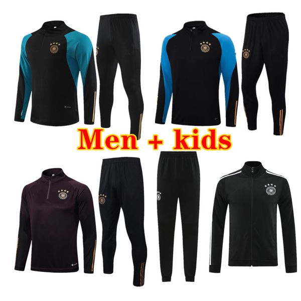 2024 Germany jacket TRACKSUIT set 23 24 25 HUMMELS KROOS GNABRY WERNER DRAXLER REUS MULLER GOTZE men kids football jackert chandal futbol su