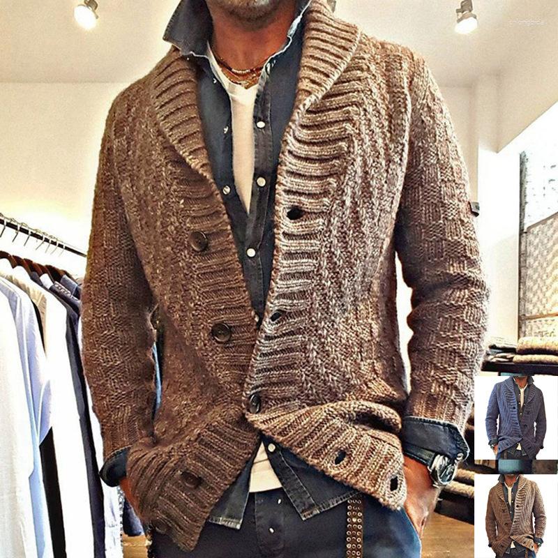 Men&#039;s Sweaters Cardigan Coat Knitwear Designer Luxury Clothing Autumn And Winter Long Sleeve Single Breasted Regular Fit Fashionmale Top
