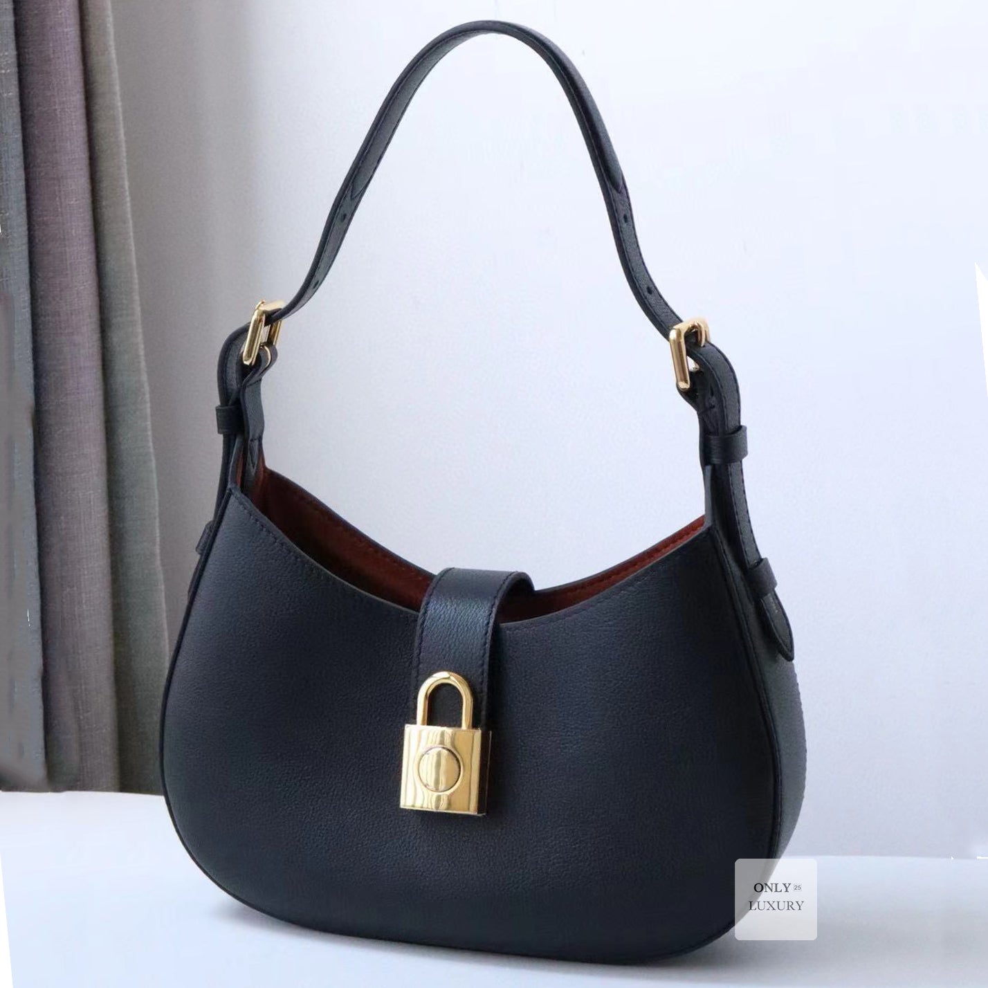 Designer cowhide purse shoulder bags handbags genuine leather clutch 26cm underarm women lady tote 10A top mirror original quality