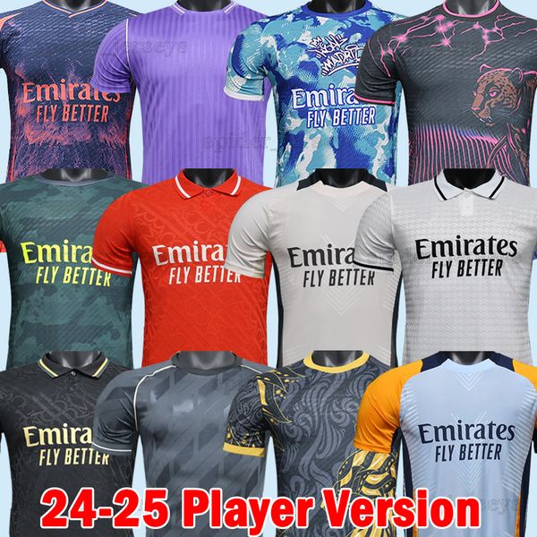24 25 BELLINGHAM MBAPPE Soccer Jerseys 2024 2025 Player Version Goalkeeper Special Training Football Shirts CARVAJAL VINI JR. MODRIC RUDIGER