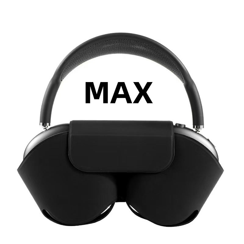 MAX Top ANC Metal Pro max pro 2 3 4 Headband Headphone Accessories Transparent Solid Silicone Waterproof Protective case air Maxs Headphones Case