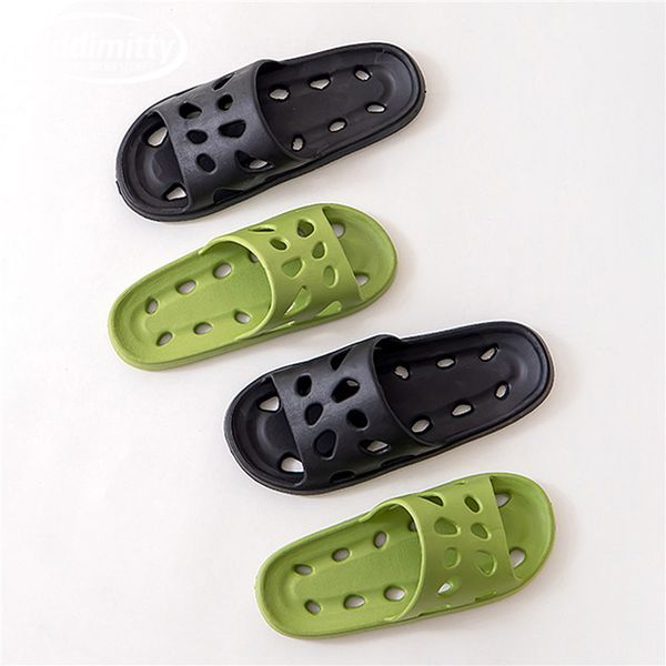 Summer Leaky Slippers Bathroom Bathing Confortable Men Women Couple Home Indoor Non-slip EVA Sandals Slippers Beach Slippers