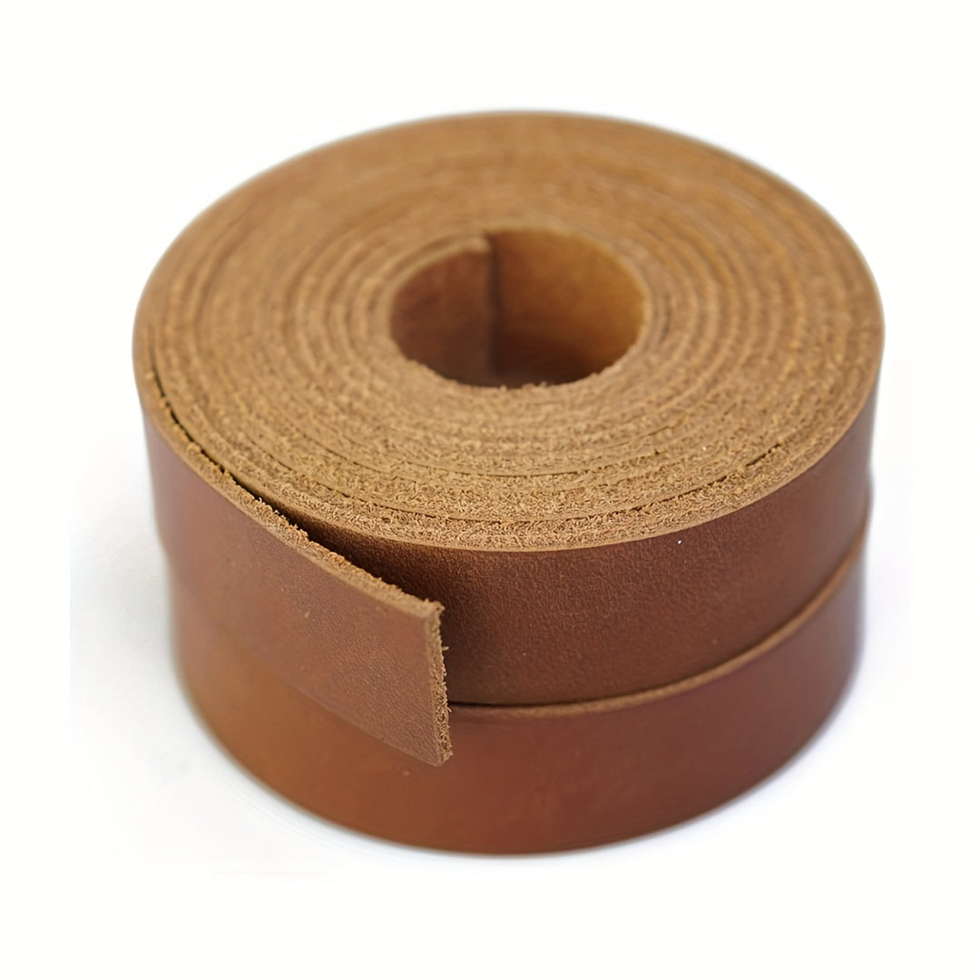 TEMU Leather Strap Single-sided Artificial Leather In 5 Colors, Pet Collars, Leashes, Belts, Keychains And Diy Crafts