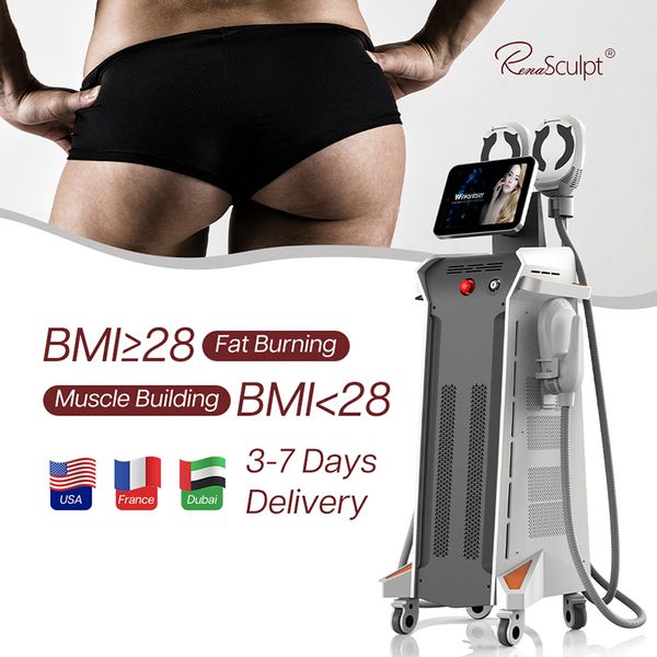 HIEMT EMS machine EMSlim NEO electromagnetic Muscle Building Stimulation EMS Fat Burning Beauty equipment give Pelvic floor muscle chair as